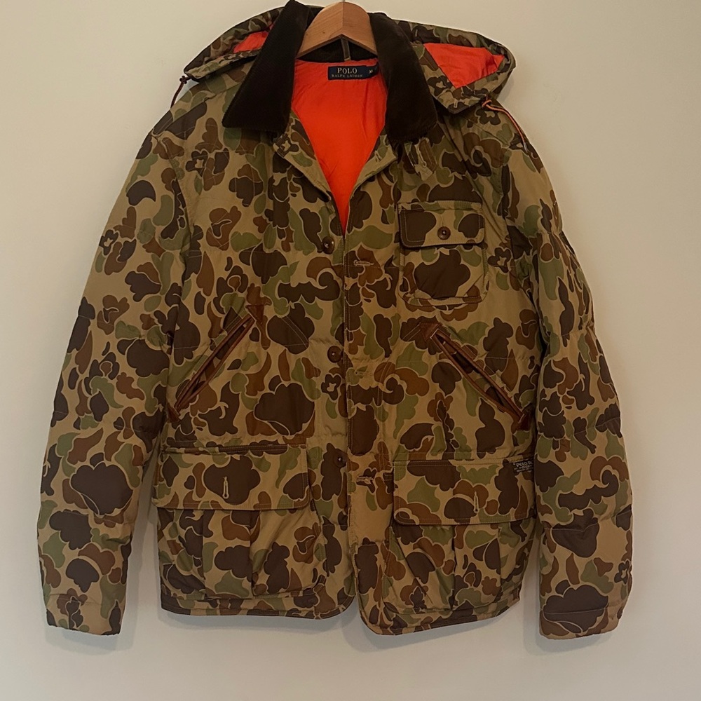 Polo by Ralph Lauren Brown and Green Field Jacket